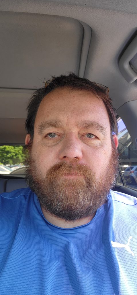 Brian Harwig, without glasses